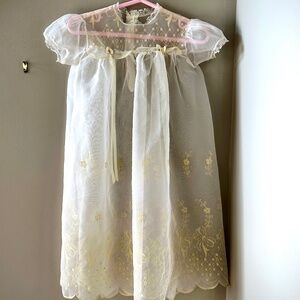 Vintage Baptismal Gown